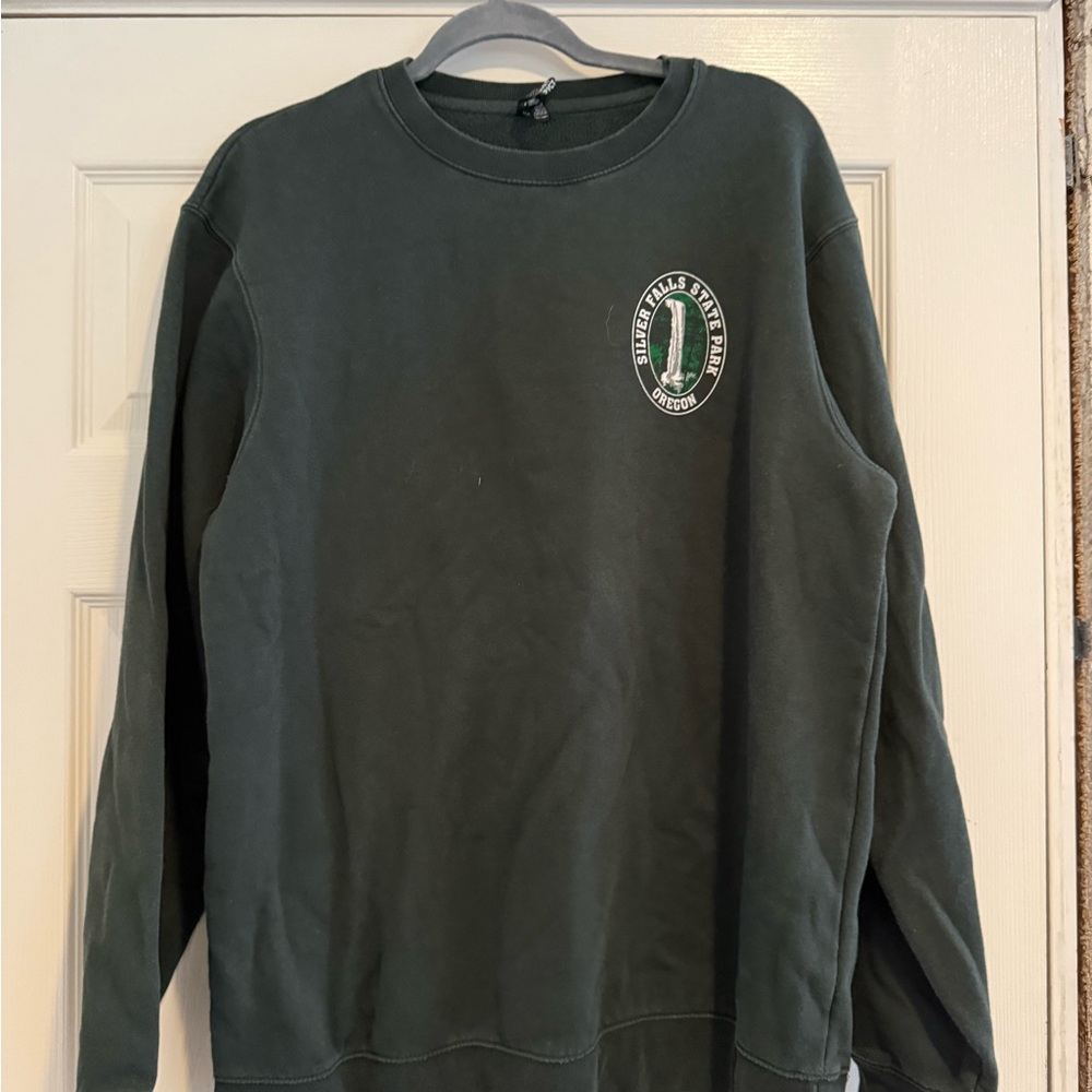 Green Crewneck Sweater